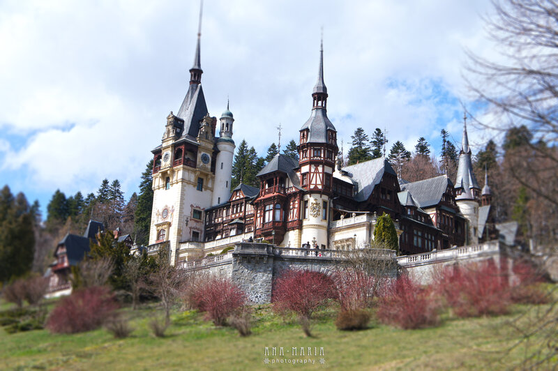 Peleș Castle — Green, Serene, Spring
