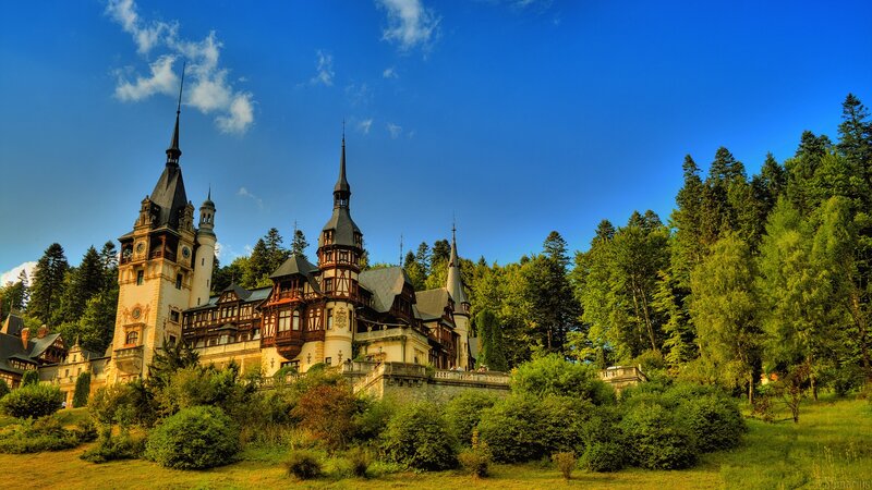 Peleș Castle in Romania