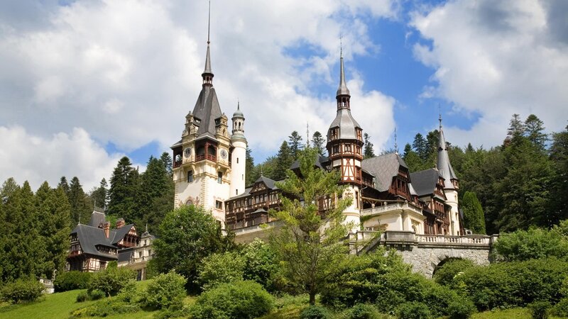 Peleș Castle in Romania