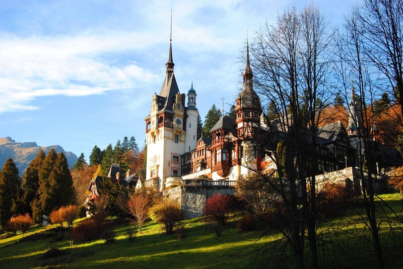 Peleș Castle in Romania