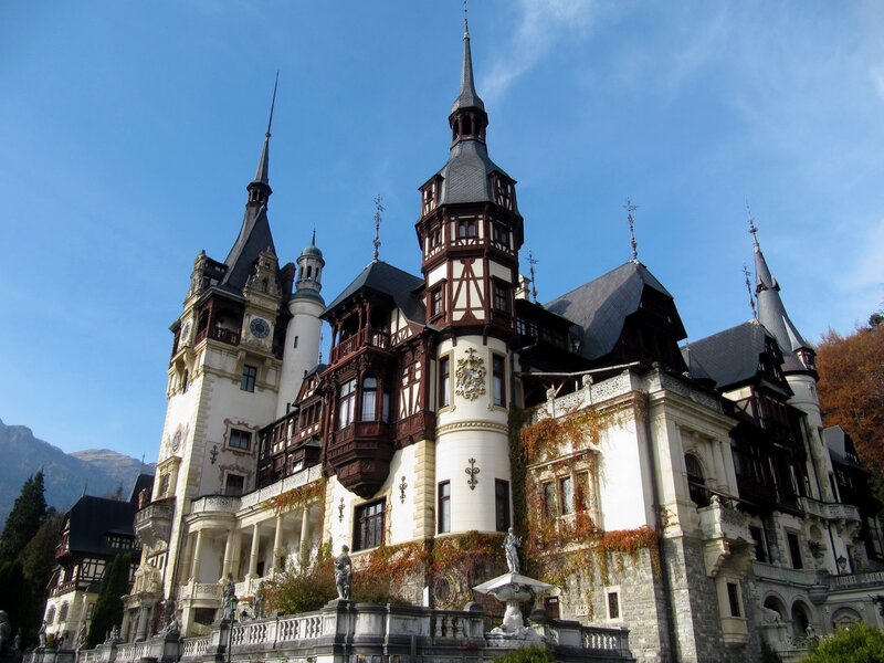 Peleș Castle in Romania