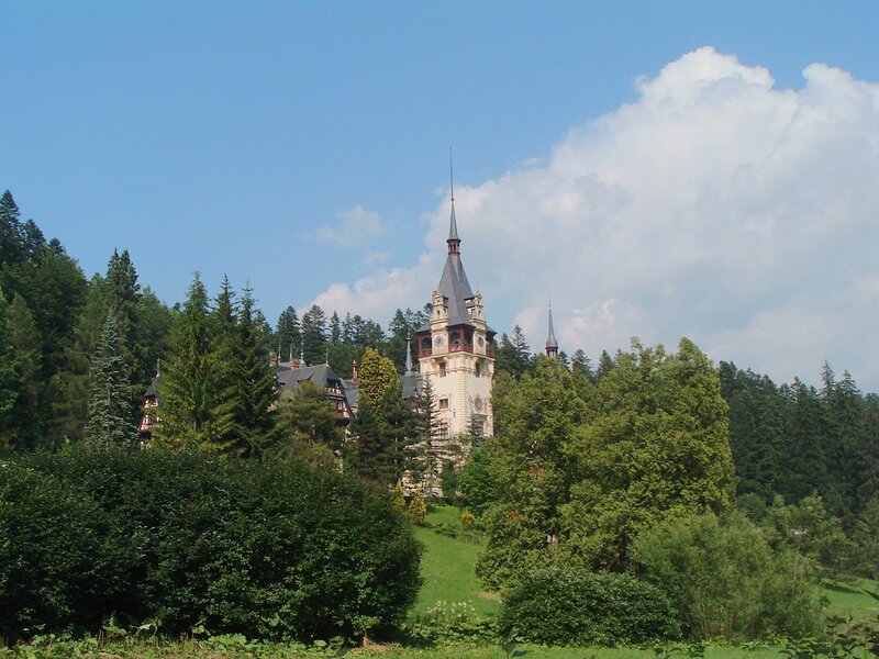 Peleș Castle in Romania