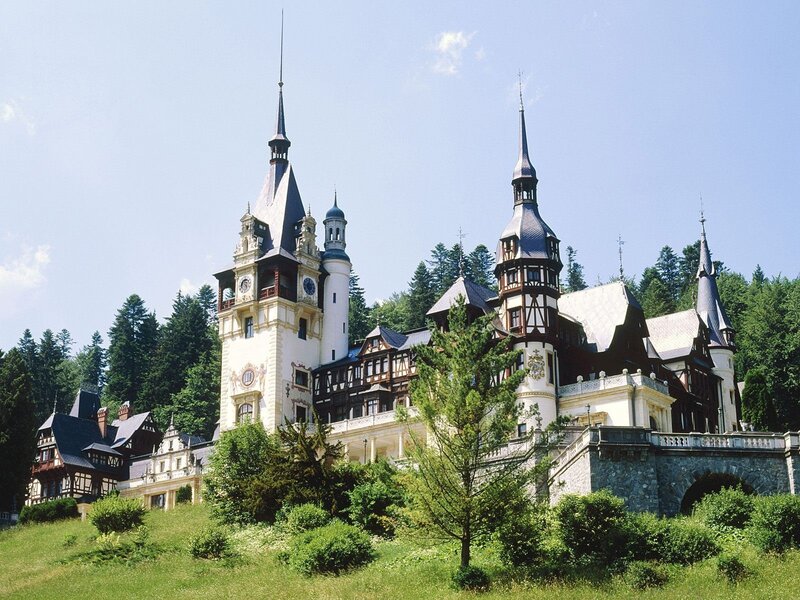 Peleș Castle in Romania