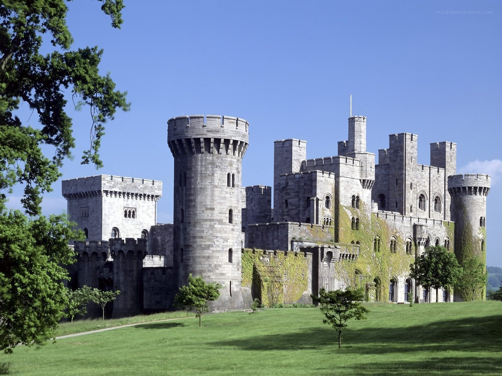 Pembroke Castle in Wales
