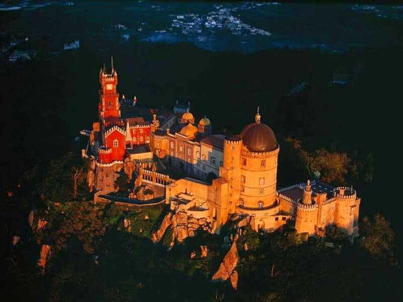 Pena Palace at Sunset