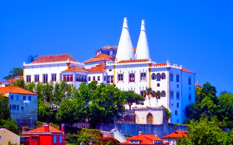 Pena Palace — Blue, Bright