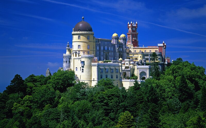 Pena Palace — Blue, Serene, Afternoon