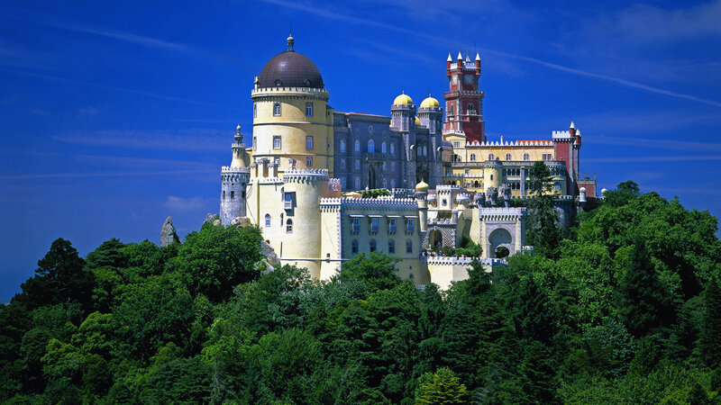 Pena Palace — Blue, Serene