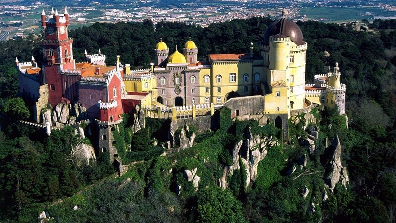 Pena Palace — Yellow, Majestic