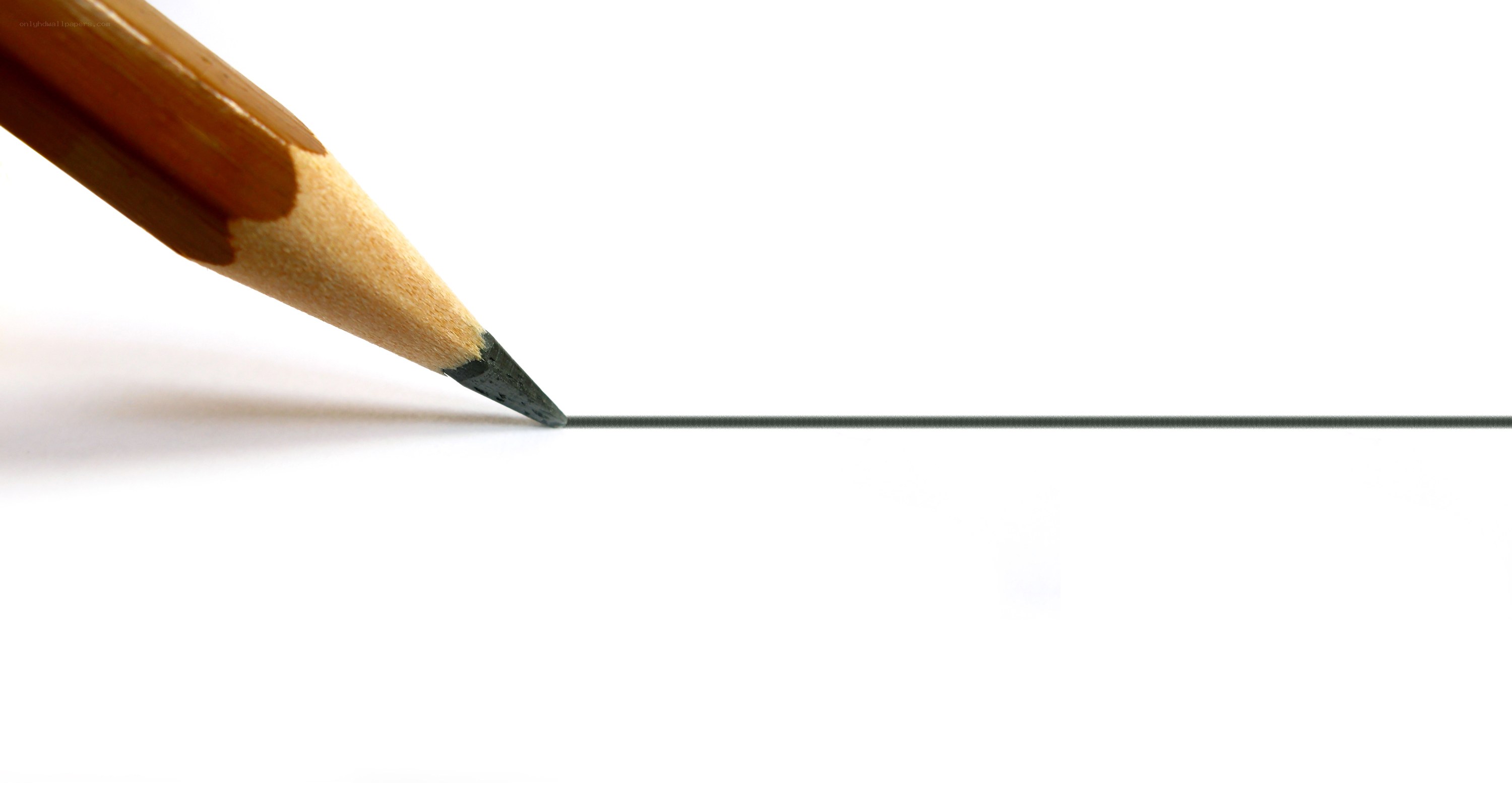 pencil drawing a line