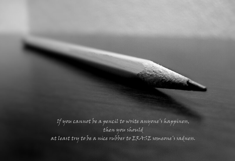 Pencil on Table