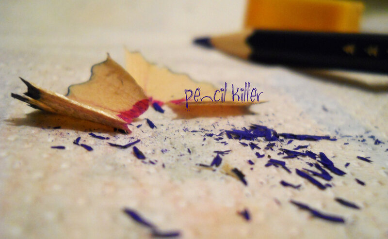 Pencil Shavings on Table