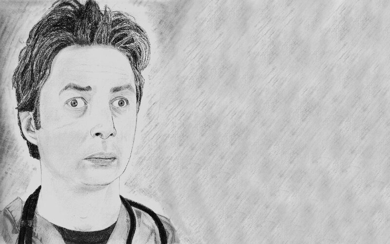 pencil sketch of a man