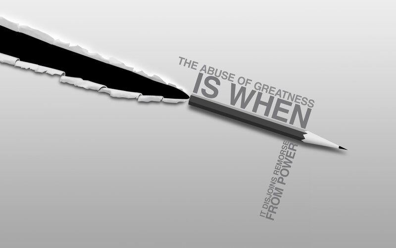 Pencil Tearing Paper — Gray