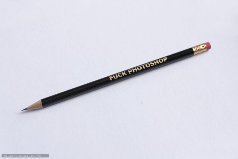 Pencil with offensive text