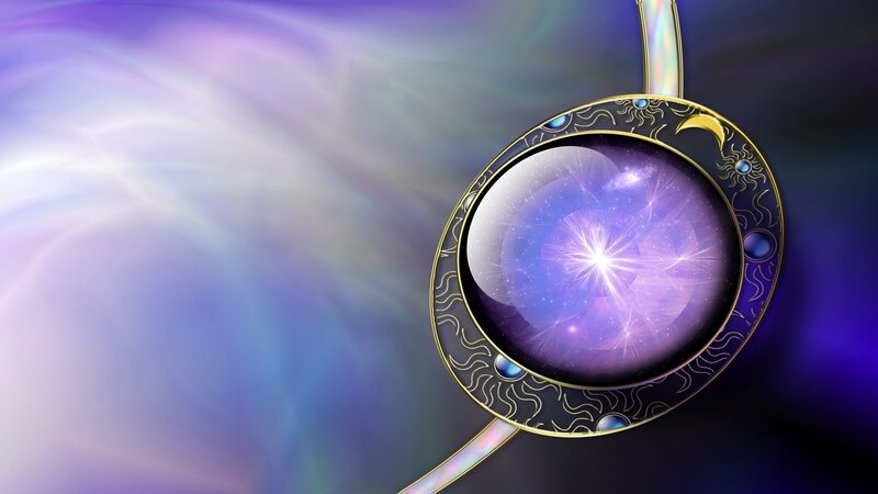Pendant with Galaxy Design
