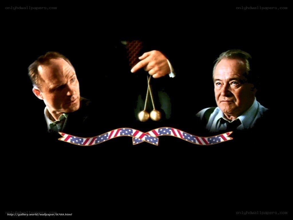Pendulum and American flag ribbon