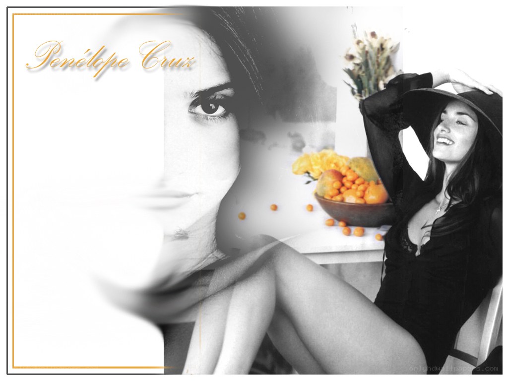 Penelope Cruz portrait collage