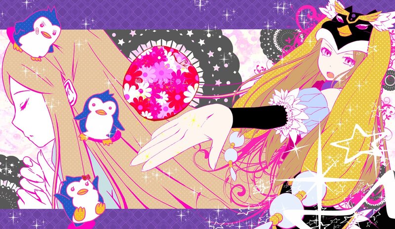 penguin and flower magic