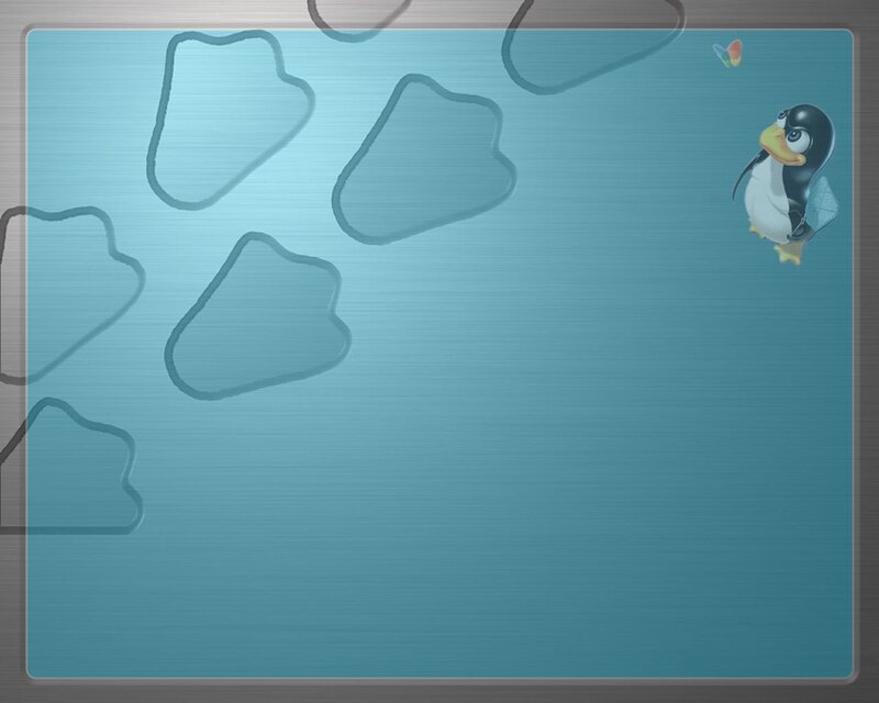 Penguin Character on Screen