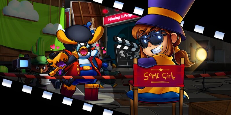 Penguin Character on Set
