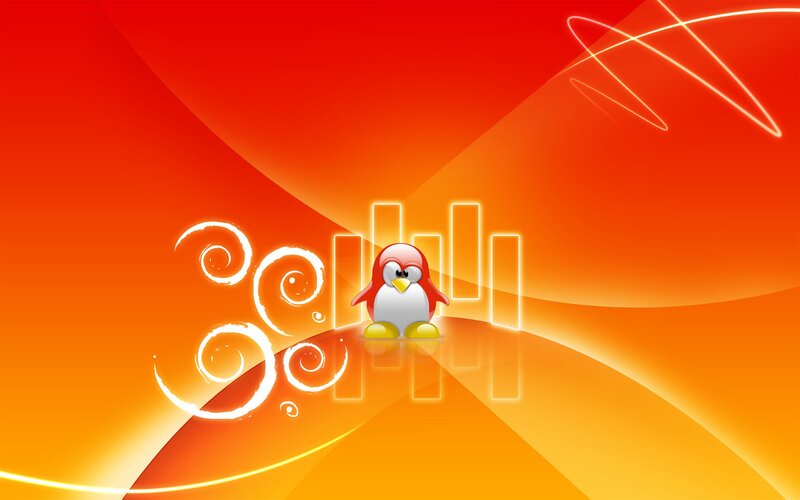 Penguin Character — Red