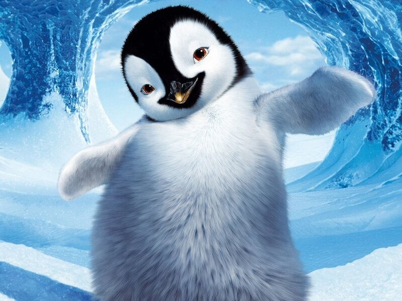 Penguin Chick — Blue