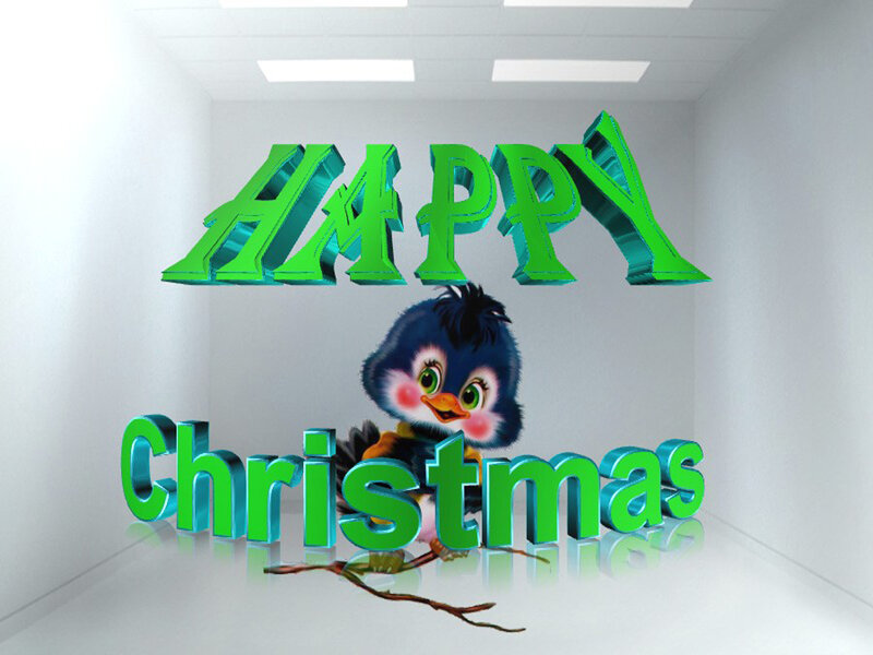Penguin Chick — Green