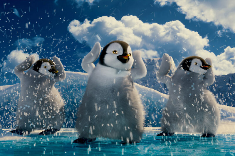 Penguin Chicks Dancing