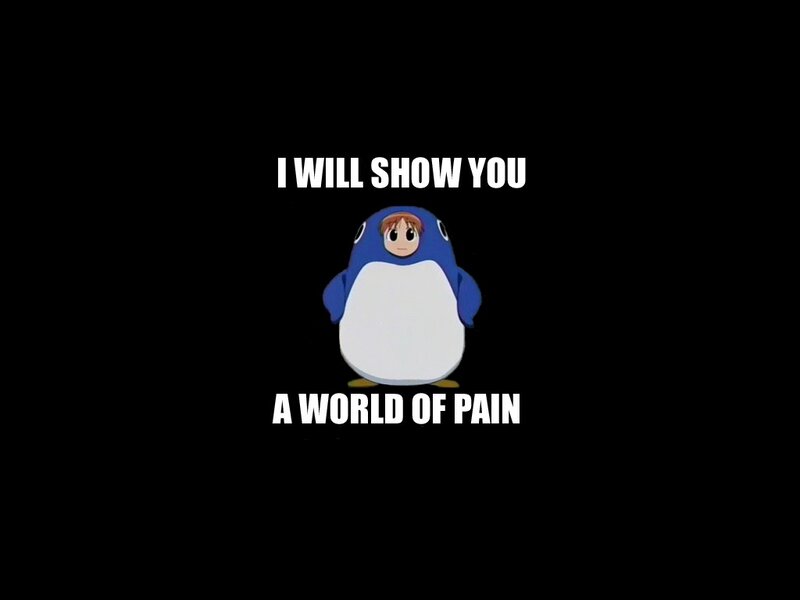 penguin costume meme