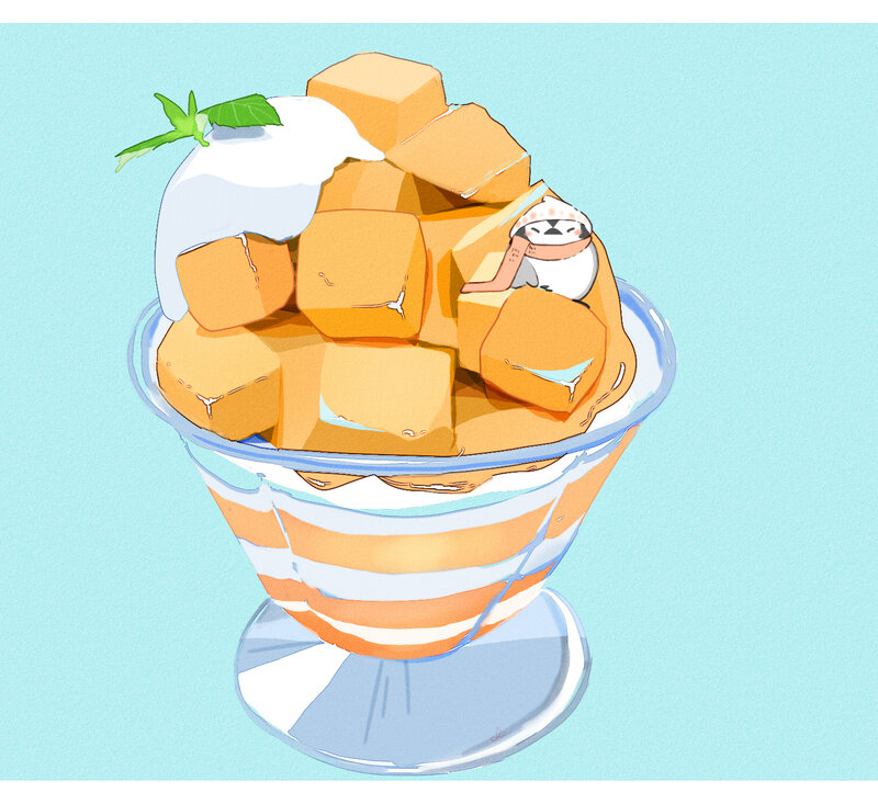 Penguin in Dessert