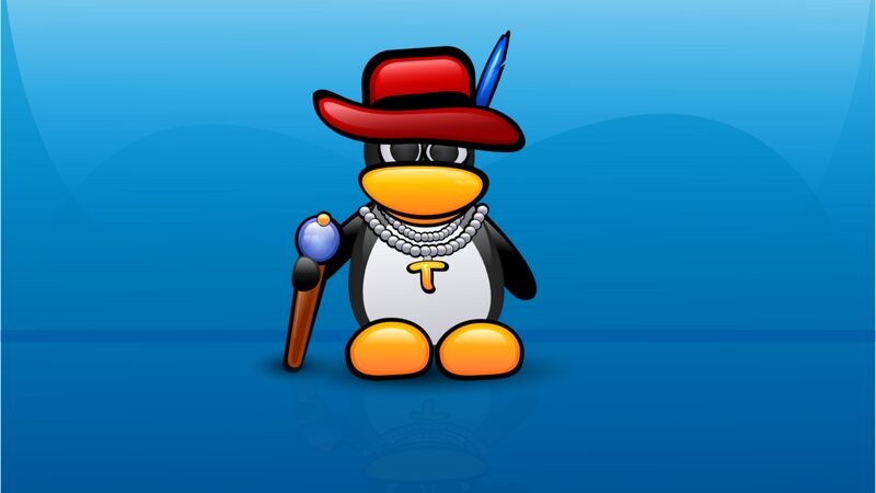 Penguin in Red Hat