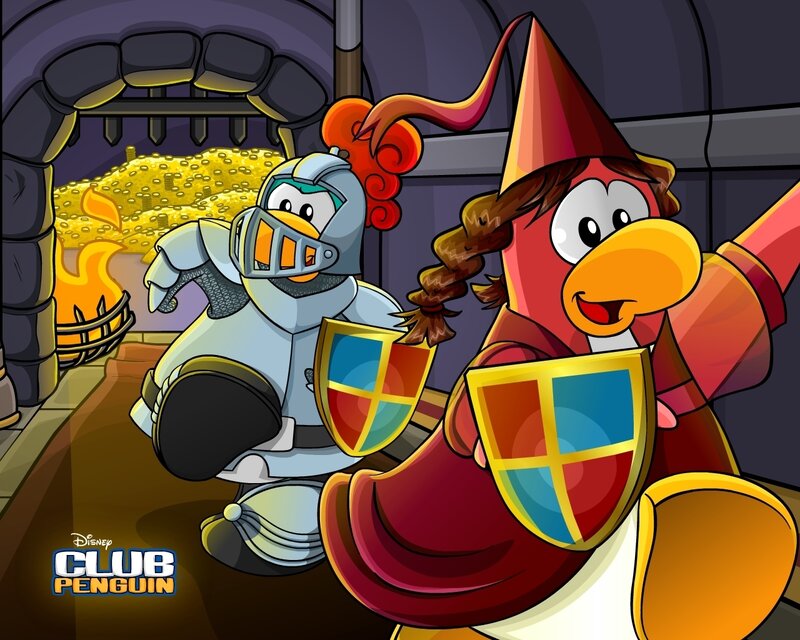 Penguin Knights in Dungeon