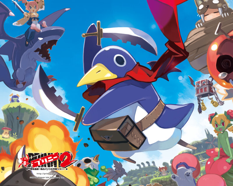 Penguin-like Bird with Sword