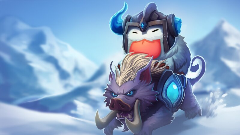 Penguin Riding Boar