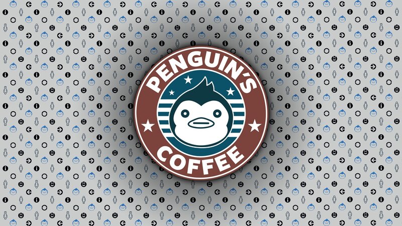 Penguin's Coffee logo