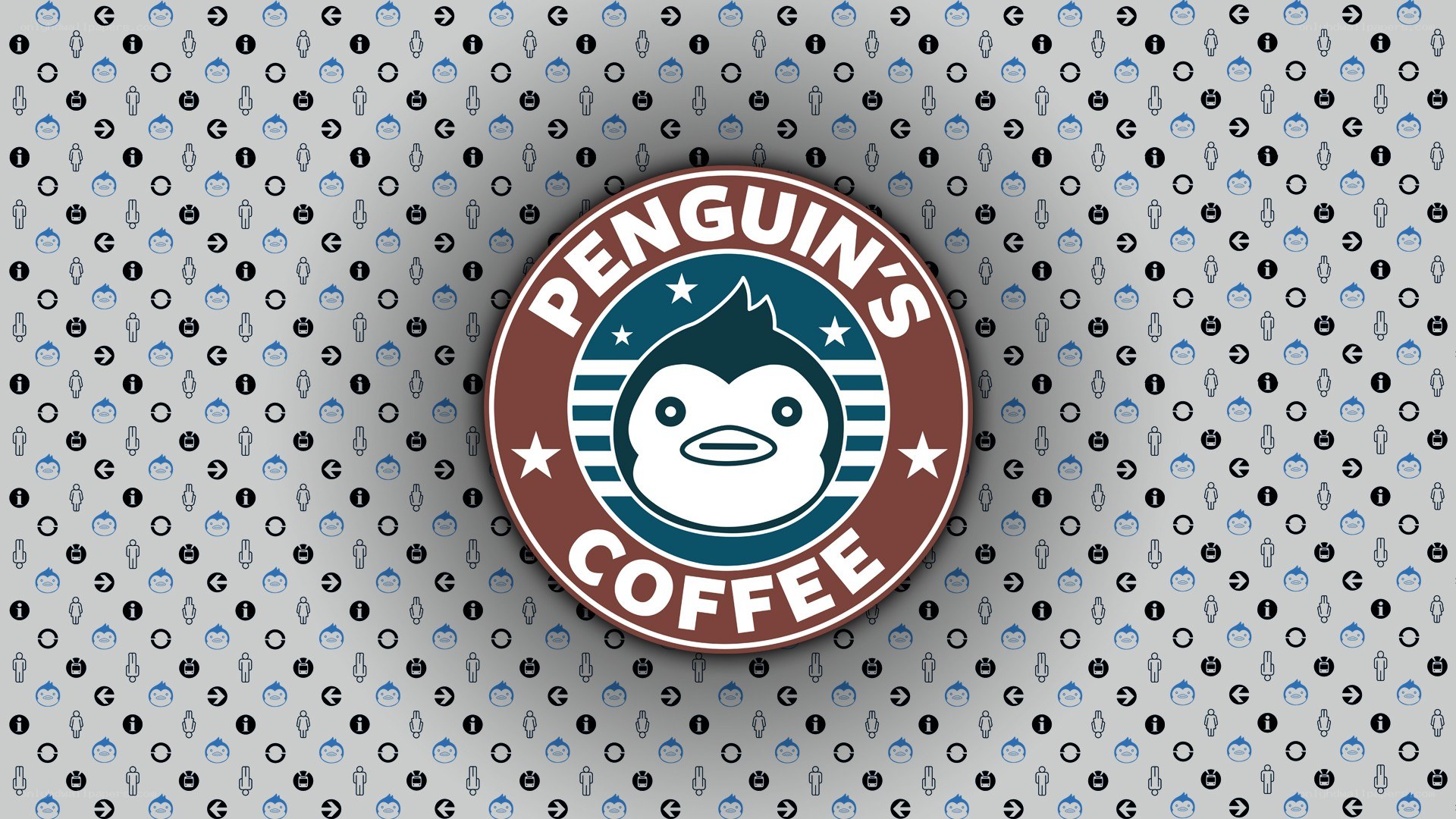 Penguin's Coffee logo