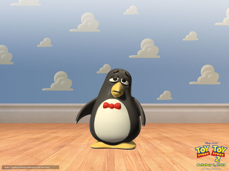 Penguin toy from Toy Story 2