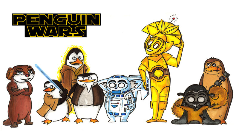 Penguin Wars characters