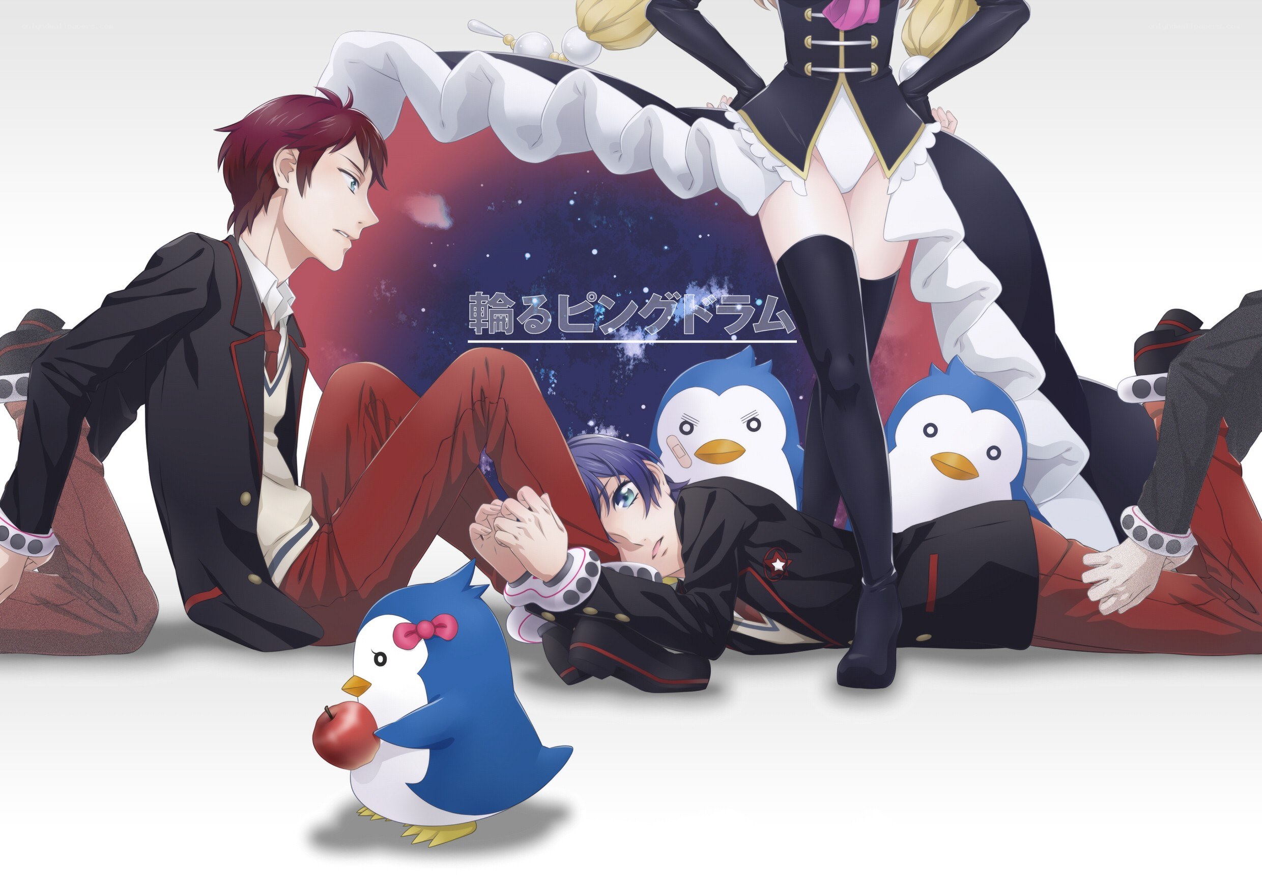 Penguins and students in a dream