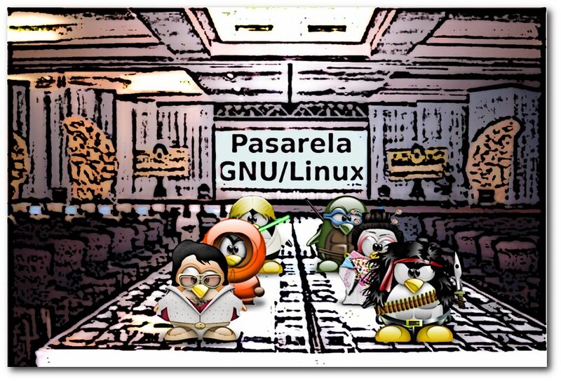 Penguins at GNU/Linux event