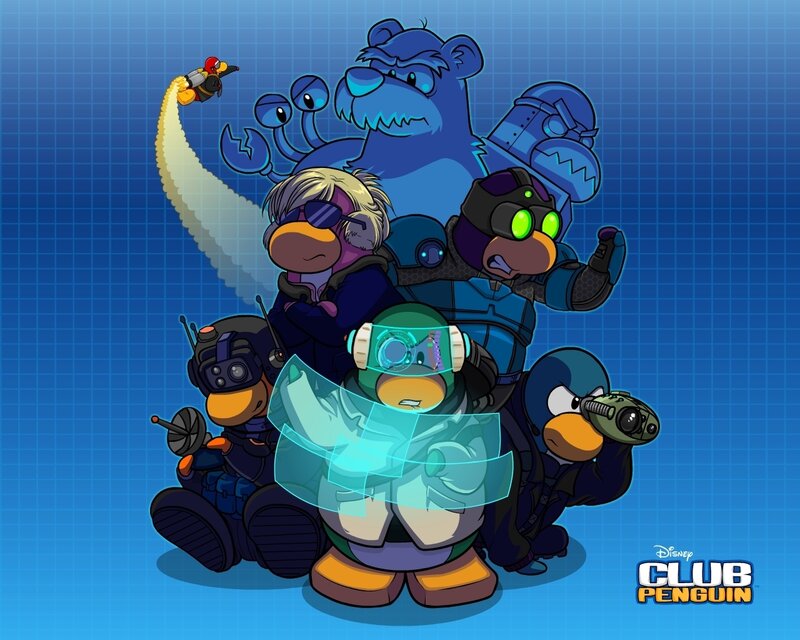 Penguins in Futuristic Gear