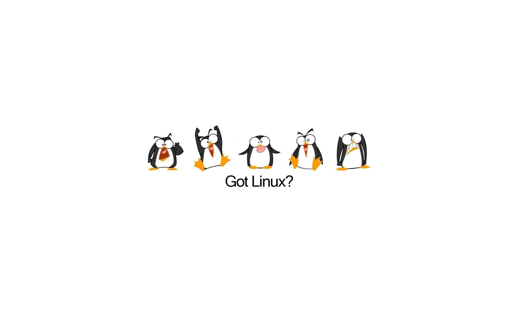Penguins with Linux question