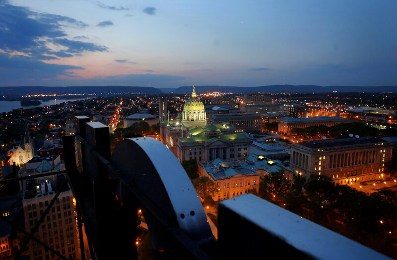 Pennsylvania State Capitol — Blue