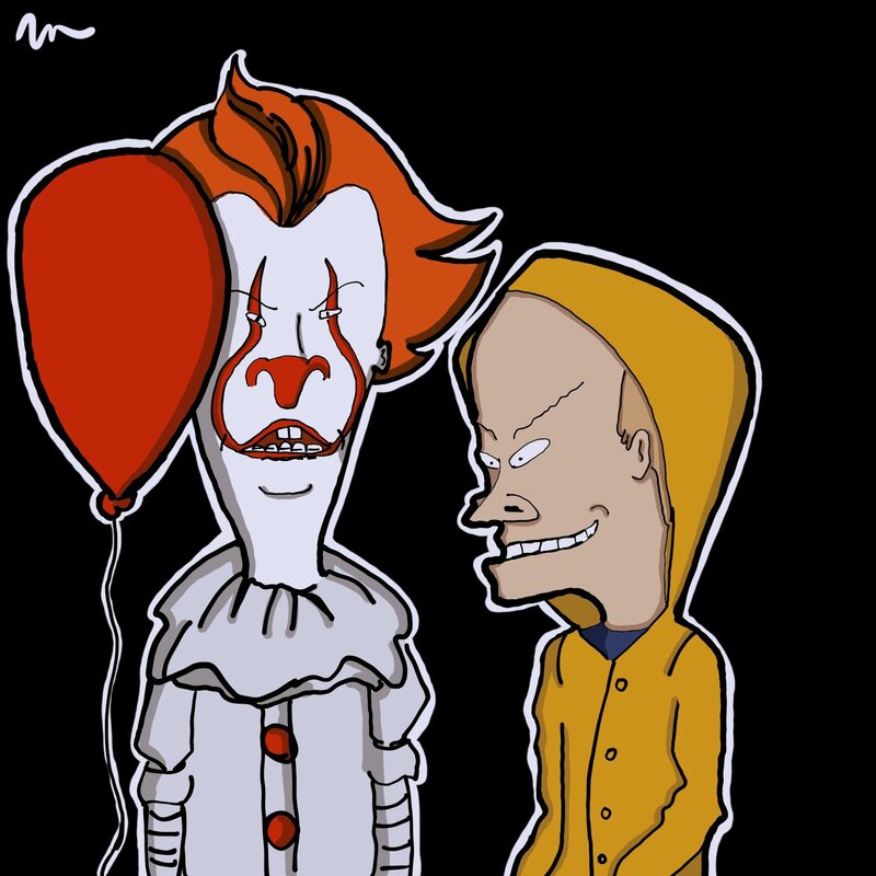 Pennywise and Beavis