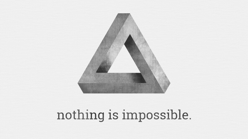 Penrose Triangle — Gray