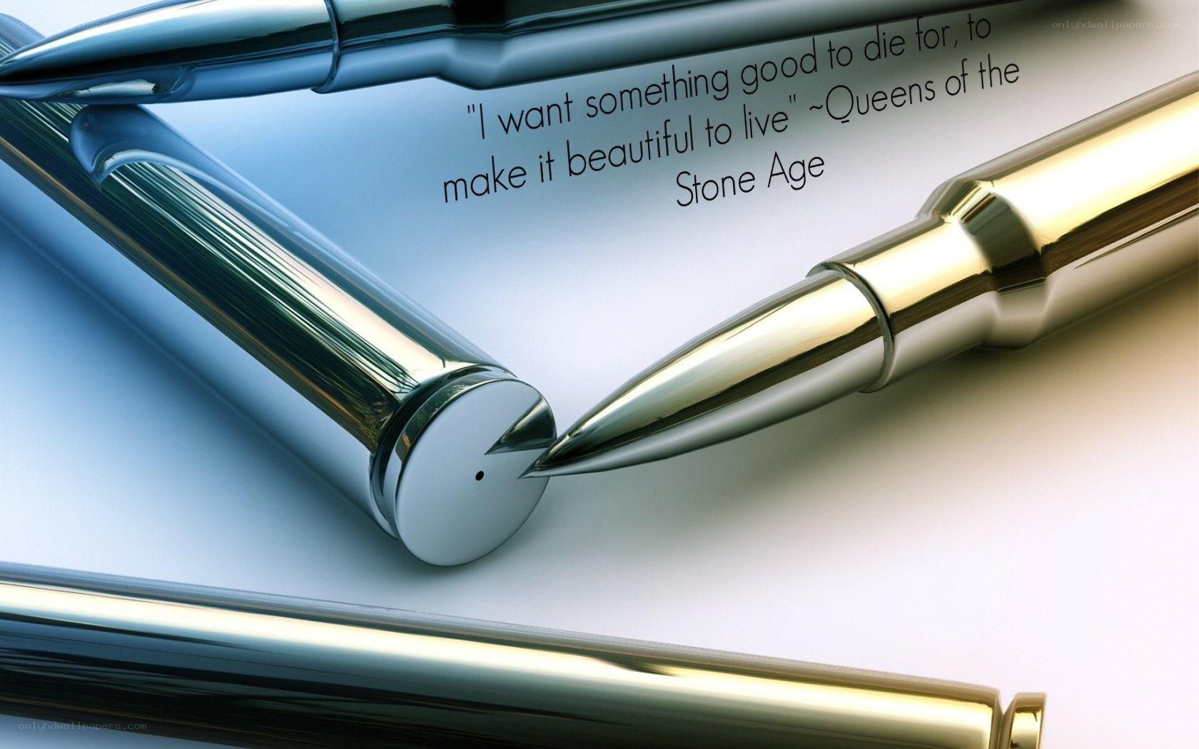Pens with inspirational quote