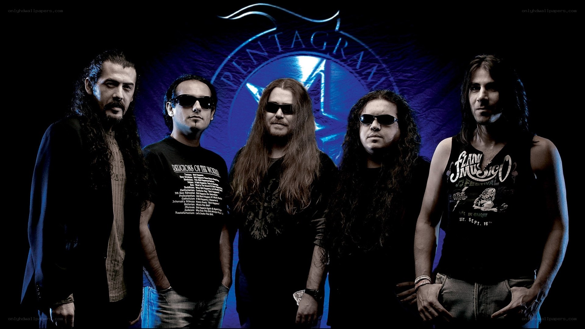 Pentagram band photo