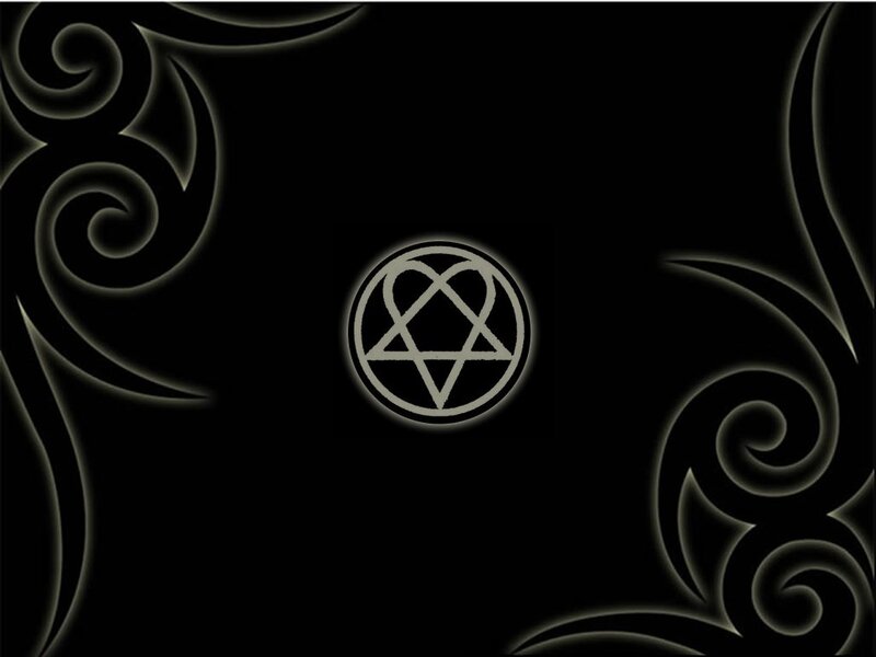 Pentagram Symbol — Black, Dark