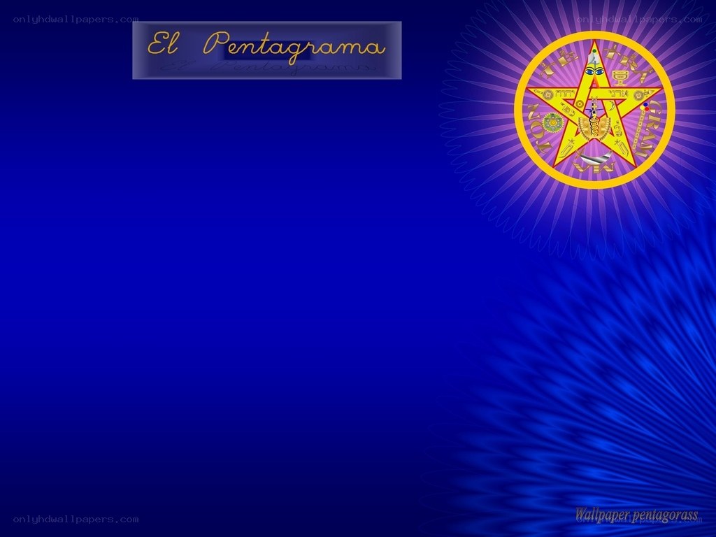 Pentagram symbol wallpaper